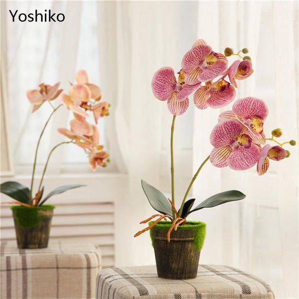 decorative flowers & wreaths yoshiko 1 pc artifificial orchid flower bouquet with flowerpot real touch bonsai wedding party home diy decorat
decorative flowers & wreaths yoshiko 1 pc artifificial orchid flower bouquet with flowerpot real touch bonsai wedding party home diy decorat