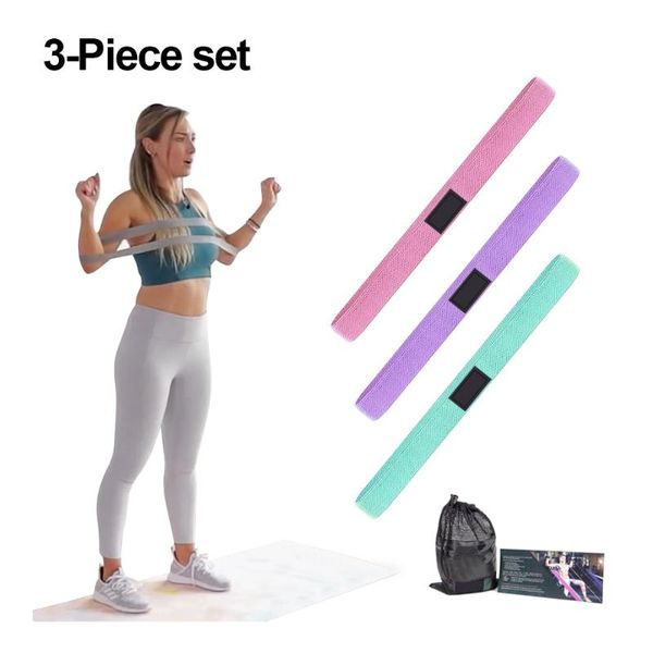 resistance bands fitness 3-piece set elastic loop stretch exercise buttocks workout equipment
resistance bands fitness 3-piece set elastic loop stretch exercise buttocks workout equipment