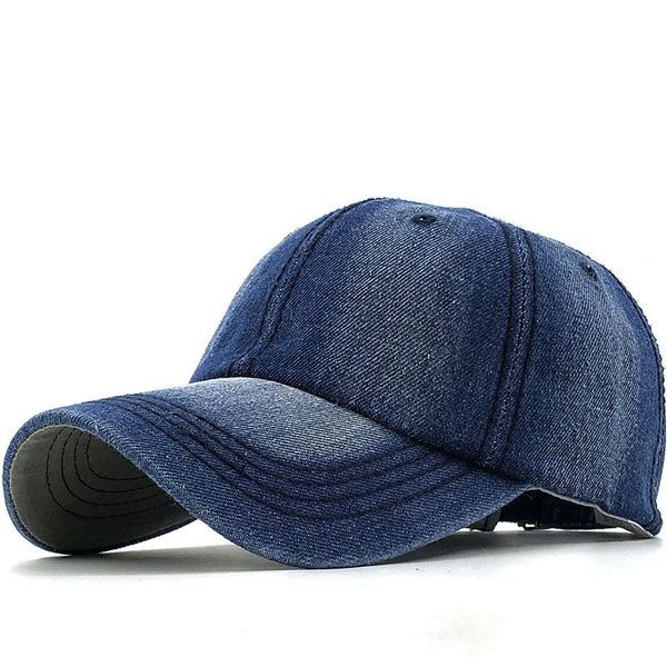 hat mens peaked cap trendy korean style fashion wash cotton denim baseball simple glossy hat for women, Blue;gray
hat mens peaked cap trendy korean style fashion wash cotton denim baseball simple glossy hat for women, Blue;gray