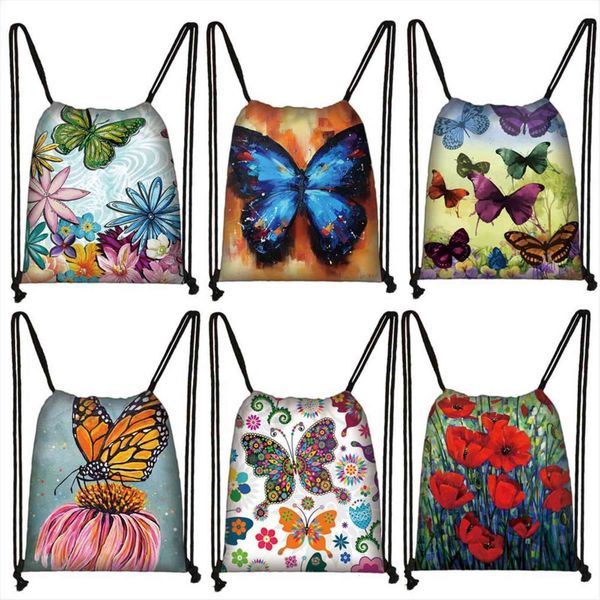 beautiful butterfly floral backpack women storage bags for travel ladies drawstring teenager girls daypack bookbag
beautiful butterfly floral backpack women storage bags for travel ladies drawstring teenager girls daypack bookbag