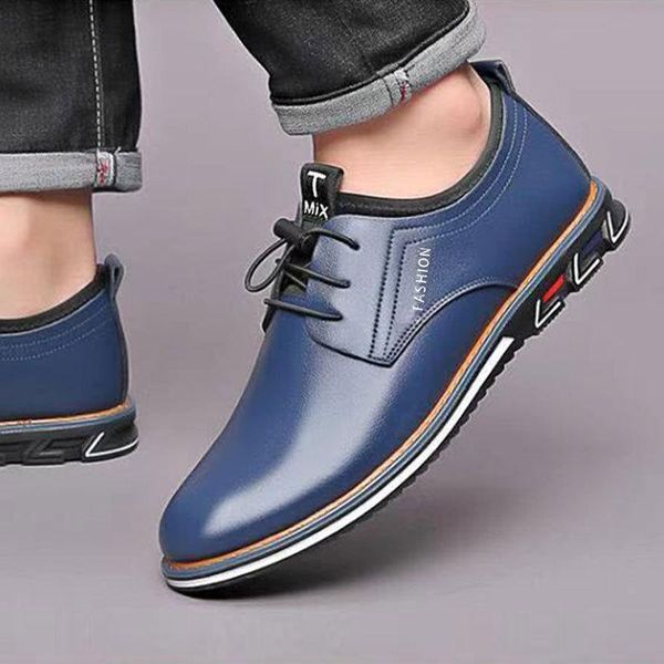 fashion men dress shoes comfortable low-british casual mens single solid color lace up business formal, Black
fashion men dress shoes comfortable low-british casual mens single solid color lace up business formal, Black