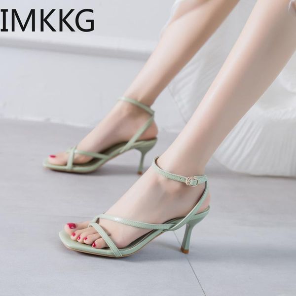 dress shoes 2021 summer fashion narrow band woman white sandals buckle strap high heels candy color women grace lady, Black
dress shoes 2021 summer fashion narrow band woman white sandals buckle strap high heels candy color women grace lady, Black