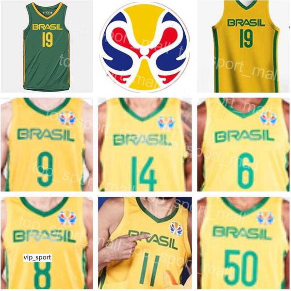 team basketball jersey brasil 9 marcelinho huertas 14 marquinhos sousa cristiano felicio vitor benite anderson varejao baxi, Black
team basketball jersey brasil 9 marcelinho huertas 14 marquinhos sousa cristiano felicio vitor benite anderson varejao baxi, Black