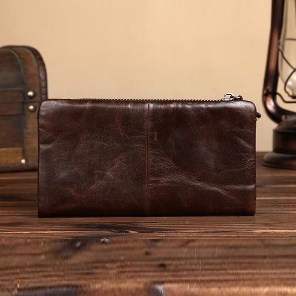 wallets classic luxury 100% genuine cowhide leather men long wallet coin purse vintage wax oil skin male, Red;black
wallets classic luxury 100% genuine cowhide leather men long wallet coin purse vintage wax oil skin male, Red;black