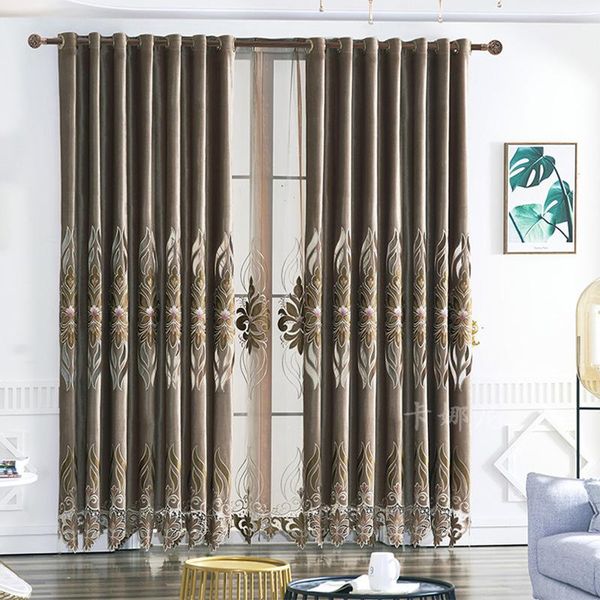 curtain & drapes light luxury european classical laser embroidered twill blackout modern curtains for living room bedroom
curtain & drapes light luxury european classical laser embroidered twill blackout modern curtains for living room bedroom