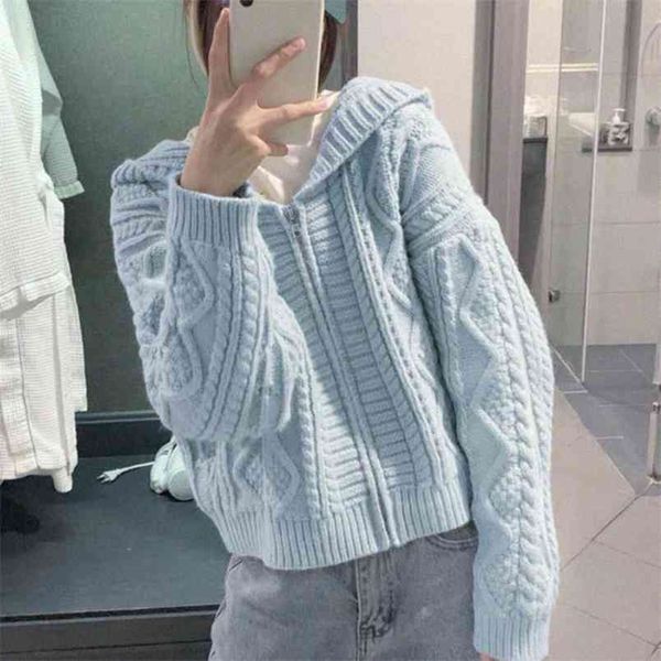 korean chic twisted cardigan women fashion long sleeve auturm winter warm sweaters female elegant knitted cardigants 210514, White;black
korean chic twisted cardigan women fashion long sleeve auturm winter warm sweaters female elegant knitted cardigants 210514, White;black