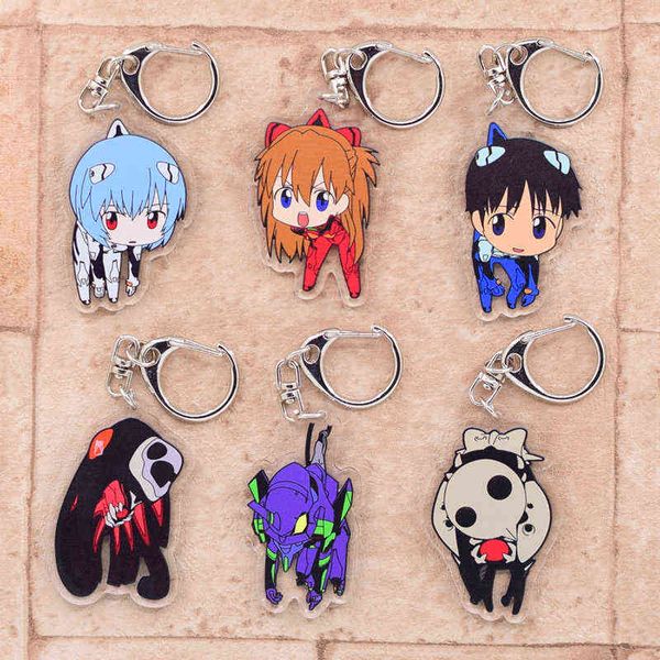 eva keychain double sided acrylic cartoon key chain pendant anime accessories keyring h1126, Silver
eva keychain double sided acrylic cartoon key chain pendant anime accessories keyring h1126, Silver