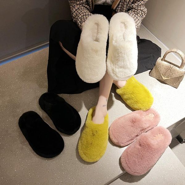 slippers flat shoes female plush for adults flock low cover toe luxury slides slipers women loafers fur rubber soft designer, Black
slippers flat shoes female plush for adults flock low cover toe luxury slides slipers women loafers fur rubber soft designer, Black