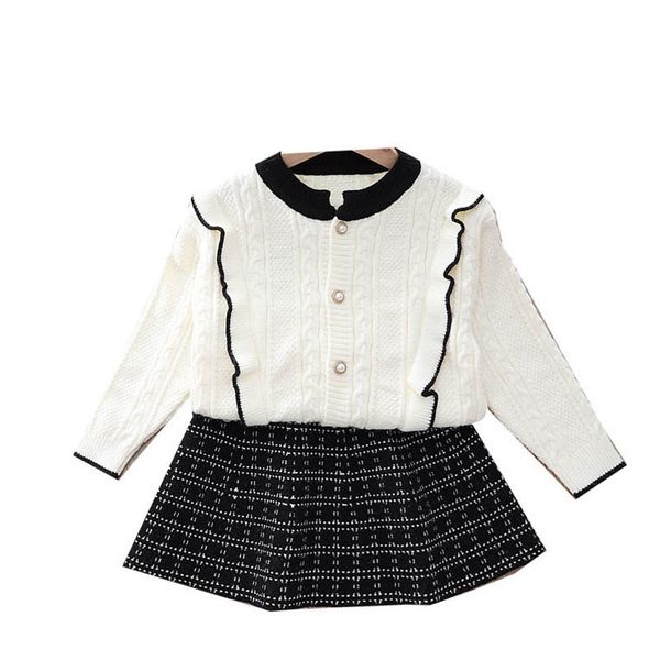 girls sweater sets kids clothing baby clothes outfits autumn winter knitting patterns cardigan coat round collar plaid pleated skirt 2pcs b8, Blue
girls sweater sets kids clothing baby clothes outfits autumn winter knitting patterns cardigan coat round collar plaid pleated skirt 2pcs b8, Blue