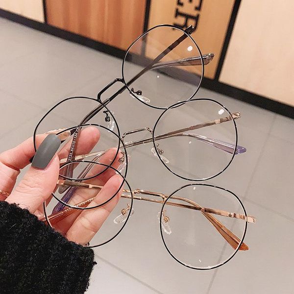 sunglasses retro women's blue light blocking glasses fashion computer oculos feminino oversized round optical anti-blue eyewear, White;black
sunglasses retro women's blue light blocking glasses fashion computer oculos feminino oversized round optical anti-blue eyewear, White;black