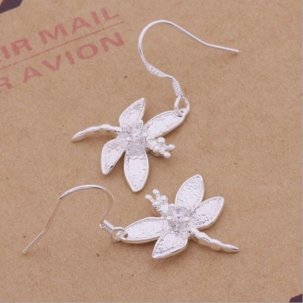 earrings & necklace anglang luxury dragonfly cubic zirconia jewelry sets engagement earring ring for bridal wedding gift women, Silver
earrings & necklace anglang luxury dragonfly cubic zirconia jewelry sets engagement earring ring for bridal wedding gift women, Silver