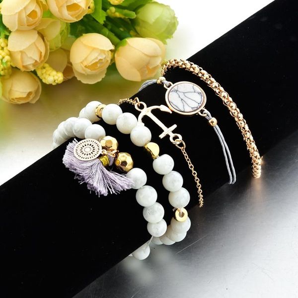 charm bracelets attractto 5 pcs/set bohemian jewelry tassel for women stainless steel bracelet cuff handmade sbr190170, Golden;silver
charm bracelets attractto 5 pcs/set bohemian jewelry tassel for women stainless steel bracelet cuff handmade sbr190170, Golden;silver