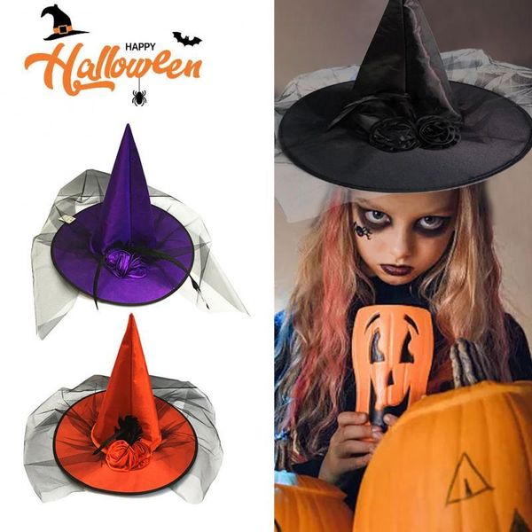 party hats halloween witch hat children's masquerade dance dress up rose gauze cosplay props girlfriend fashion gifts
party hats halloween witch hat children's masquerade dance dress up rose gauze cosplay props girlfriend fashion gifts