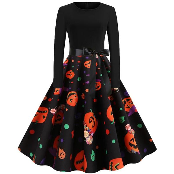 casual dresses woman dress women vintage print long sleeve evening party prom swing summer for, Black;gray
casual dresses woman dress women vintage print long sleeve evening party prom swing summer for, Black;gray