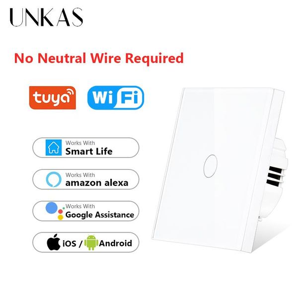 smart home control wifi wall touch switch eu no neutral wire required light 1 2 3 gang 220v tuya support alexa google
smart home control wifi wall touch switch eu no neutral wire required light 1 2 3 gang 220v tuya support alexa google