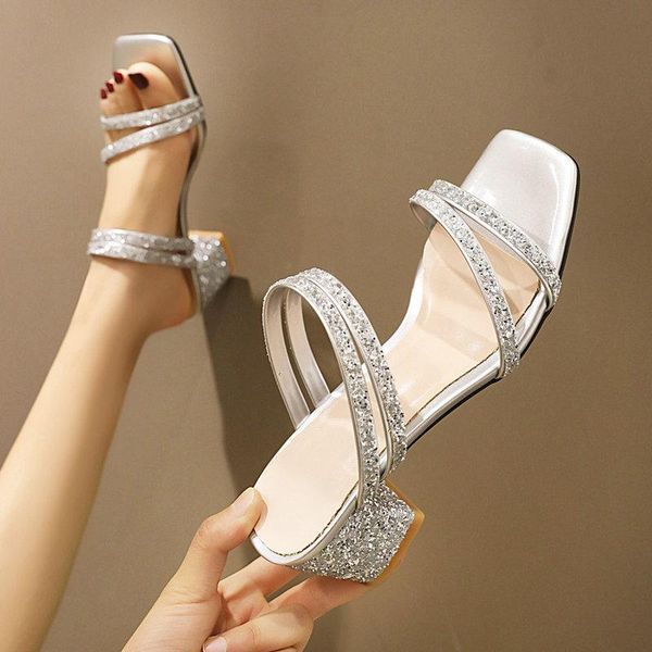 women glitter slides sandals open toe slip on ladies slippers outdoor sparkly summer shoes size 33-44, Black
women glitter slides sandals open toe slip on ladies slippers outdoor sparkly summer shoes size 33-44, Black