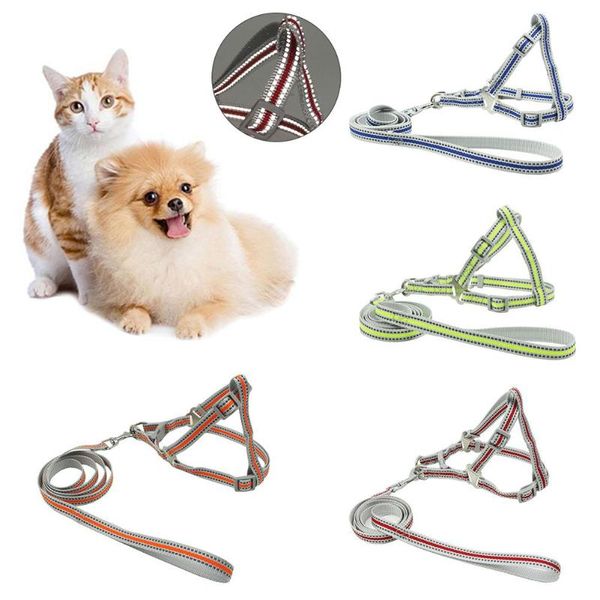 dog collars & leashes adjustable reflective pet harness vest leash nylon walking traction rope
dog collars & leashes adjustable reflective pet harness vest leash nylon walking traction rope