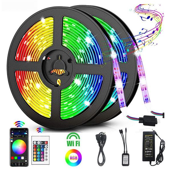 strips led strip lights smart controller rgb home decoration ribbon lamp flexible string bluetooth remote intelligent voice diode
strips led strip lights smart controller rgb home decoration ribbon lamp flexible string bluetooth remote intelligent voice diode
