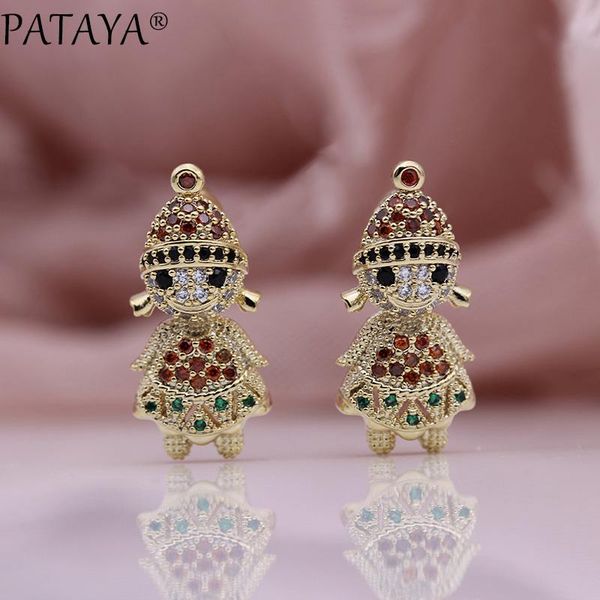 cute girl doll long stud earrings women christmas gift 585 rose gold multicolor natural zircon luxury fashion jewelry, Golden;silver
cute girl doll long stud earrings women christmas gift 585 rose gold multicolor natural zircon luxury fashion jewelry, Golden;silver
