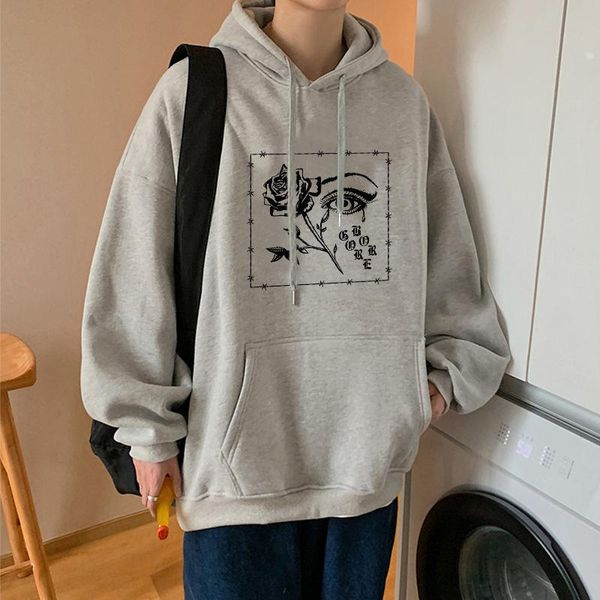 women's hoodies & sweatshirts autumn vintage women sweatshirt fashion long sleeve aesthetic punk letter print crew neck loose pullovers, Black
women's hoodies & sweatshirts autumn vintage women sweatshirt fashion long sleeve aesthetic punk letter print crew neck loose pullovers, Black