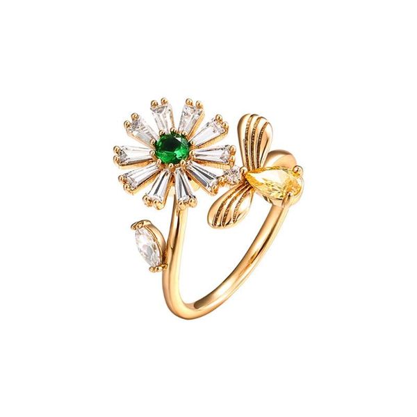 wedding rings loredana exquisite fashion jewelry zircon for women.rotatable flowers, cute little bees.advanced ring, Slivery;golden
wedding rings loredana exquisite fashion jewelry zircon for women.rotatable flowers, cute little bees.advanced ring, Slivery;golden