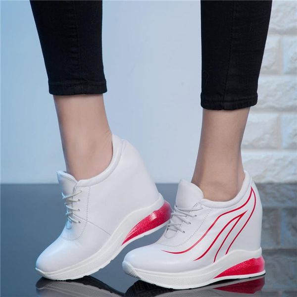 dress shoes trainers women lace up genuine leather wedges high heel platform pumps female round toe fashion sneakers casual, Black
dress shoes trainers women lace up genuine leather wedges high heel platform pumps female round toe fashion sneakers casual, Black