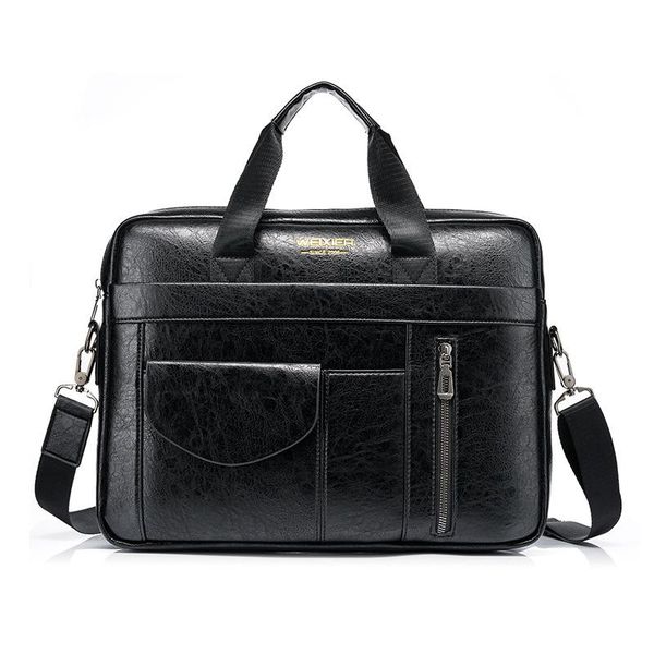 briefcases briefcase luxury bag men's handbags quality pu leather 14'' lapbags for men crossbody shoulder travel messenger
briefcases briefcase luxury bag men's handbags quality pu leather 14'' lapbags for men crossbody shoulder travel messenger