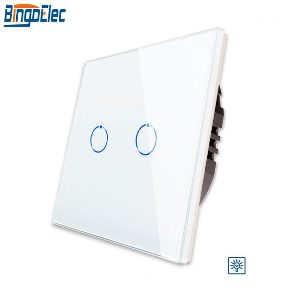 smart home control bingoelec 2 gang 1 way dimmable wall switch crystal glass panel eu standard touch senor dimmer light
smart home control bingoelec 2 gang 1 way dimmable wall switch crystal glass panel eu standard touch senor dimmer light