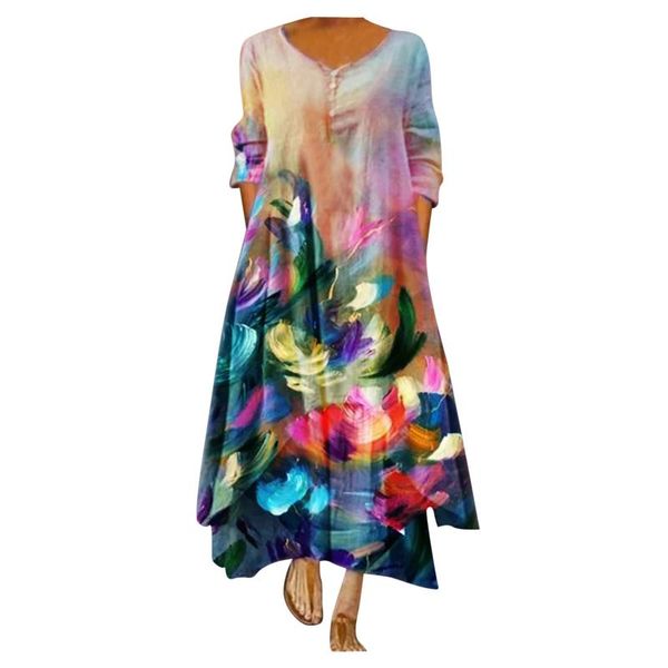 casual dresses boho women dress plus size print daily long sleeve vintage bohemian o neck sundress for robe femme, Black;gray
casual dresses boho women dress plus size print daily long sleeve vintage bohemian o neck sundress for robe femme, Black;gray