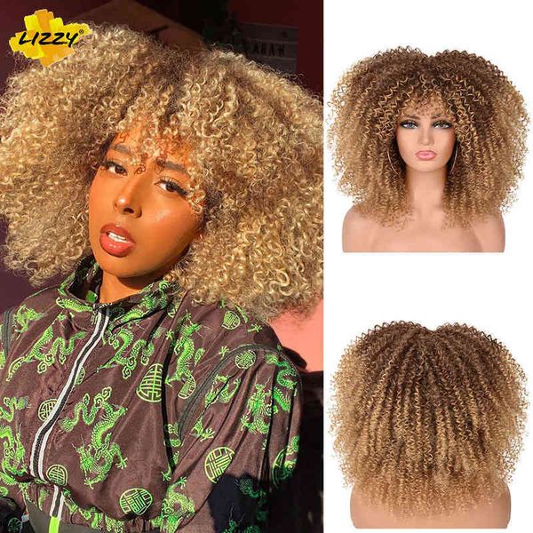 hairpiece lizzy 16" short hair afro kinky curly wigs with bangs for black women african synthetic fluffy ombre blonde brown glueless 01
hairpiece lizzy 16" short hair afro kinky curly wigs with bangs for black women african synthetic fluffy ombre blonde brown glueless 01