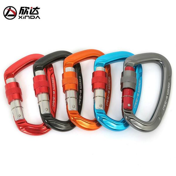 cords, slings and webbing xinda 2-40pcs professional rock climbing carabiner 25kn lock d-shape safety buckle outdoor protection equipment
cords, slings and webbing xinda 2-40pcs professional rock climbing carabiner 25kn lock d-shape safety buckle outdoor protection equipment