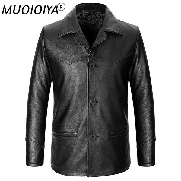men's leather & faux 2021 autumn winter men medium parka real fur coat male genuine cow solid jacket business plus size outwear d113, Black
men's leather & faux 2021 autumn winter men medium parka real fur coat male genuine cow solid jacket business plus size outwear d113, Black
