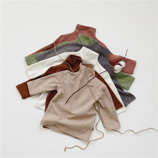 spring autumn cotton long sleeve t shirts for boys and girls solid color children turtleneck sweater kids baby bottom shirt 210413, Blue
spring autumn cotton long sleeve t shirts for boys and girls solid color children turtleneck sweater kids baby bottom shirt 210413, Blue