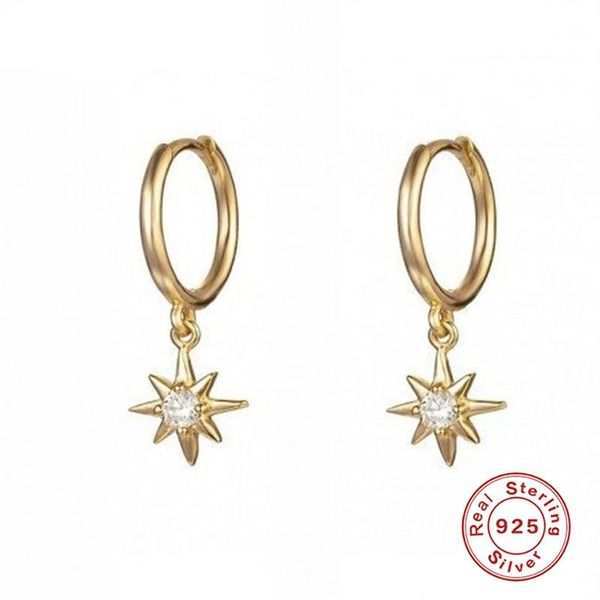 hoop & huggie 925 sterling silver earrings for women minimalist ins anise star small sun cz crystal zircon fashion jewelry 2021, Golden;silver
hoop & huggie 925 sterling silver earrings for women minimalist ins anise star small sun cz crystal zircon fashion jewelry 2021, Golden;silver