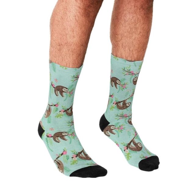men's socks 2021 funny cute seamless sloths pattern printed hip hop men happy boys street style crazy for, Black
men's socks 2021 funny cute seamless sloths pattern printed hip hop men happy boys street style crazy for, Black