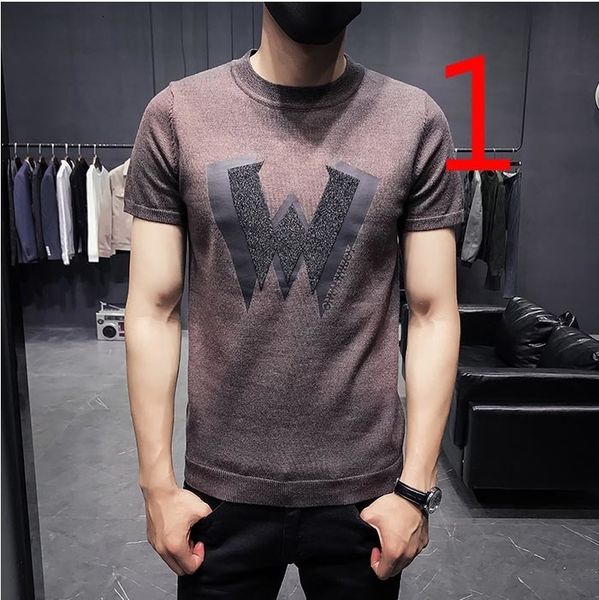 men's t-shirts european station double ice silk short-sleeved t-shirt solid color tide brand trend loose cotton rou d765, White;black
men's t-shirts european station double ice silk short-sleeved t-shirt solid color tide brand trend loose cotton rou d765, White;black