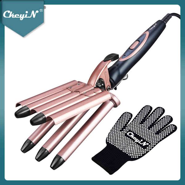 ckeyin nano titanium 5 barrels hair waver curler crimper curling iron ceramic crimpers wavers wand with glove
ckeyin nano titanium 5 barrels hair waver curler crimper curling iron ceramic crimpers wavers wand with glove