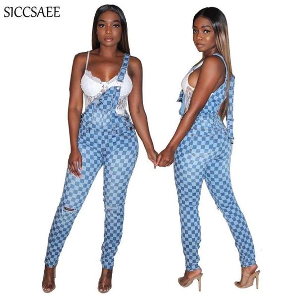 women's jumpsuits & rompers plaid printed denim overalls hole suspenders casual one piece womens jumpsuit long pants jeans checkered mo, Black;white
women's jumpsuits & rompers plaid printed denim overalls hole suspenders casual one piece womens jumpsuit long pants jeans checkered mo, Black;white