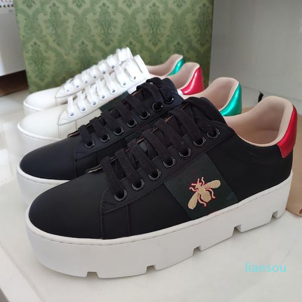 designer embroidery shoes classic leather platform thick -soled sneaker ladies casual flat -bottom wild golden running, Black
designer embroidery shoes classic leather platform thick -soled sneaker ladies casual flat -bottom wild golden running, Black