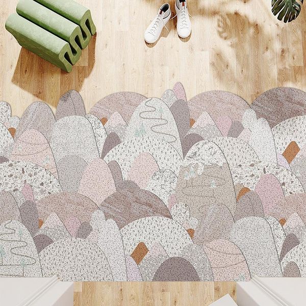 Arrive Ridges Pattern PVC Dust-Removing Entrance Door Mat Nordic Simple Wear-Resistant DIY Cut Rug Floor Carpet Carpets
Arrive Ridges Pattern PVC Dust-Removing Entrance Door Mat Nordic Simple Wear-Resistant DIY Cut Rug Floor Carpet Carpets