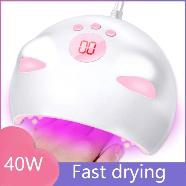 nail lamp 40w uv led dryer 20 beads for all gels polish with lcd display sensor smart timing manicure dryers
nail lamp 40w uv led dryer 20 beads for all gels polish with lcd display sensor smart timing manicure dryers