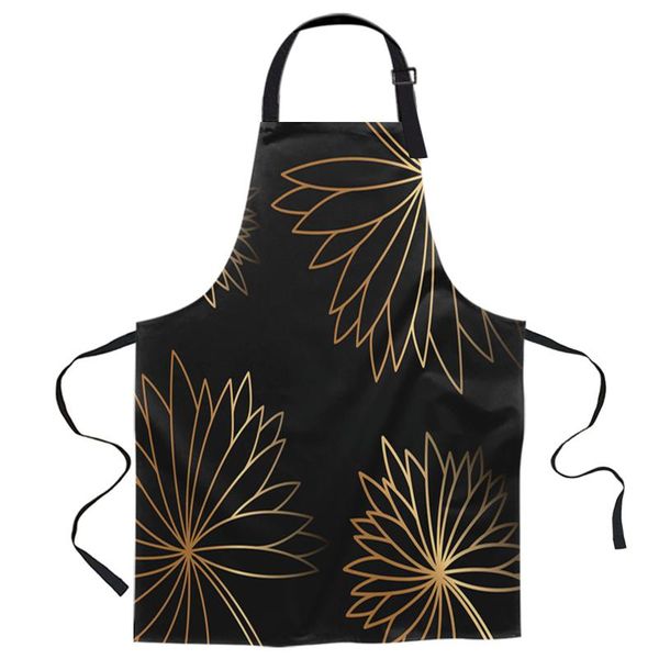 aprons flower pattern black apron woman bibs home cooking baking coffee shop cleaning canvas kitchen accessory
aprons flower pattern black apron woman bibs home cooking baking coffee shop cleaning canvas kitchen accessory