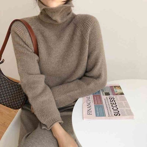 women's knits & tees turtleneck warm sweater women's autumn winter outer wear thick pullover korean loose knitted coat bottoming j, White
women's knits & tees turtleneck warm sweater women's autumn winter outer wear thick pullover korean loose knitted coat bottoming j, White