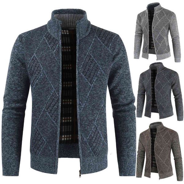 men's sweaters autumn and winter knitwear men's thick warm coat stripe zipper cardigan fashion youth street sweatwear casual sweat, White;black
men's sweaters autumn and winter knitwear men's thick warm coat stripe zipper cardigan fashion youth street sweatwear casual sweat, White;black