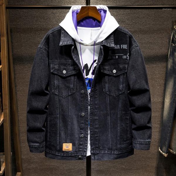 men's jackets denim jacket men fall 2021 casual loose blue xl 4xl 5xl 6xl7xl brand clothing, Black;brown
men's jackets denim jacket men fall 2021 casual loose blue xl 4xl 5xl 6xl7xl brand clothing, Black;brown