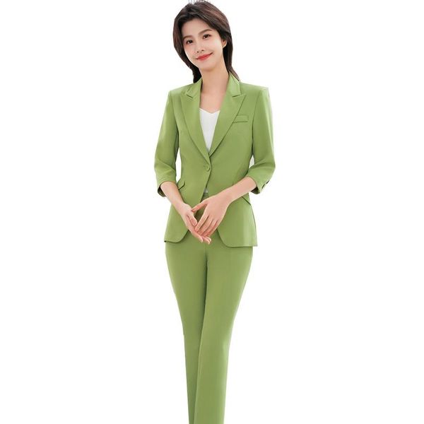 women's two piece pants women summer blazer and trouser pant suit office ladies female yellow blue black red apricot pink formal work s, White
women's two piece pants women summer blazer and trouser pant suit office ladies female yellow blue black red apricot pink formal work s, White