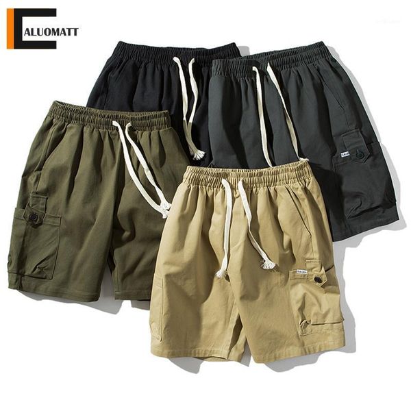 men's shorts baggy multi pocket men summer fashion cargo cotton tactical drawstring beach casual solid short pants, White;black
men's shorts baggy multi pocket men summer fashion cargo cotton tactical drawstring beach casual solid short pants, White;black
