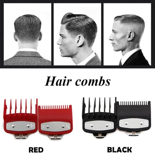 hair brushes 2021 professional comb guide 2pcs 1.5mm/4.5mm size barber replacement clipper limit metal clip frame, Silver
hair brushes 2021 professional comb guide 2pcs 1.5mm/4.5mm size barber replacement clipper limit metal clip frame, Silver