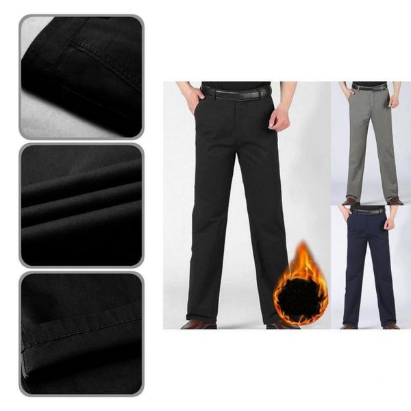 men's pants great stitching stylish handsome winter trousers pockets autumn business for dating, Black
men's pants great stitching stylish handsome winter trousers pockets autumn business for dating, Black