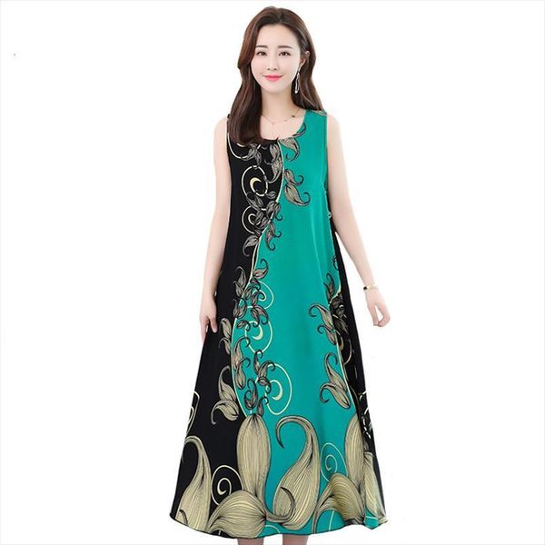 summer sleeveless casual floral women dresses print boho loose vintage sundress fashion long, Black;gray
summer sleeveless casual floral women dresses print boho loose vintage sundress fashion long, Black;gray